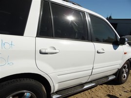 2008 Honda Pilot EX-L White 3.5L AT 4WD #A22556